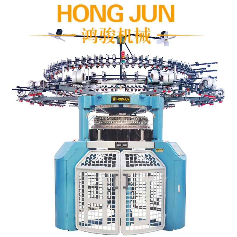 Double-sided pick jacquard circular machine 